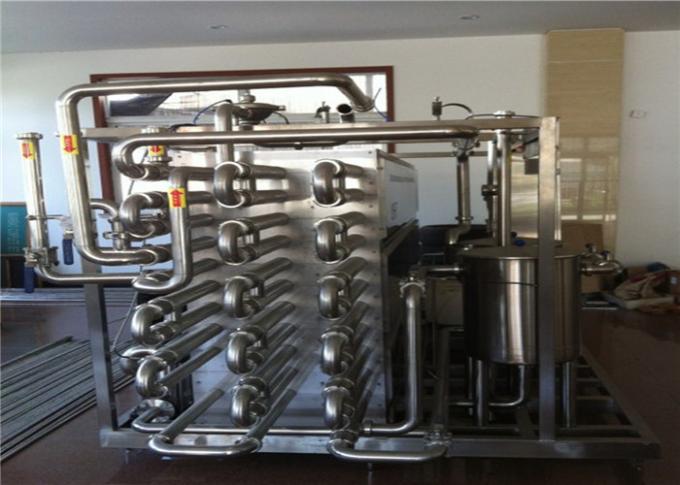 Röhrenförmige Schnellpasteurisierungs-Ausrüstung Milch-UHT-Sterilisierung Maschinen-1000 LPH