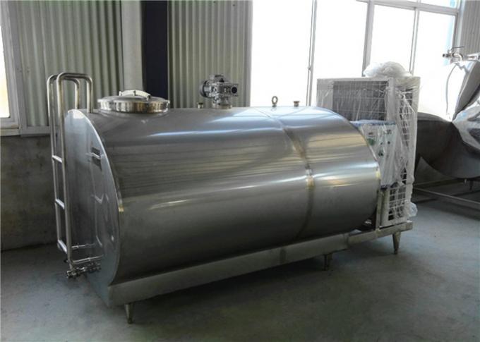 Horizontale Art des Inox-Milchkühlungs-Behälter-2000L 3000L 4000L 6000L 10000L