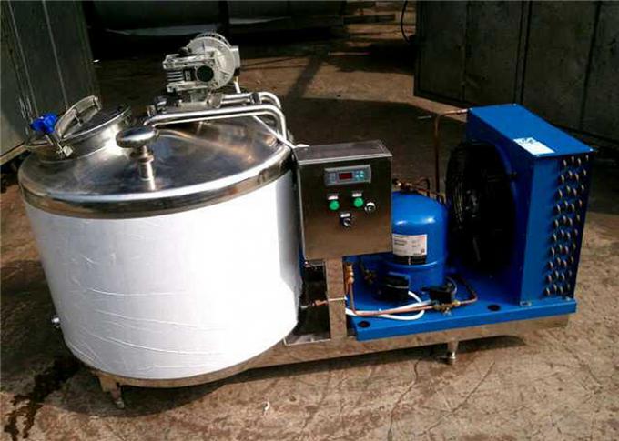 Korrosionsbeständigkeit des Edelstahl-Milchkühlungs-Behälter-1000L mit Schaltkasten
