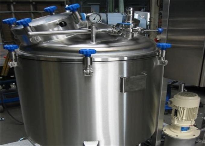500 - 2000 Gallonen-Edelstahl-Behälter, Milchkühlungs-Behälter für Getränkefabrik