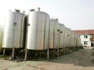 Stainless Steel Milk Mixing Tank Jacketed Wall For Beverage Industry