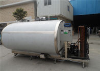 China Edelstahl-Milchbehälter 1000L 3000L mit Luftkompressor-manuellem/automatischem verfügbarem Firma