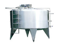 Durable Stainless Steel Fermentation Tanks Jacketed Mixing Vessel GMP Approved