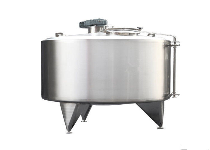 Durable Stainless Steel Fermentation Tanks Jacketed Mixing Vessel GMP Approved