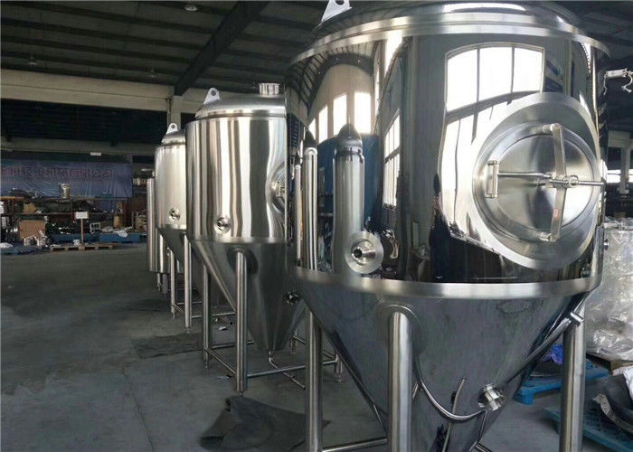 Stainless Steel Brewery Fermentation Tanks 1000l - 6000L Capacity OEM Available