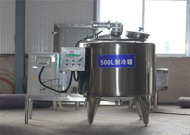China 2000 - 6000L Milchkühlungs-Behälter-Edelstahl-Material mit Luftkompressor usine