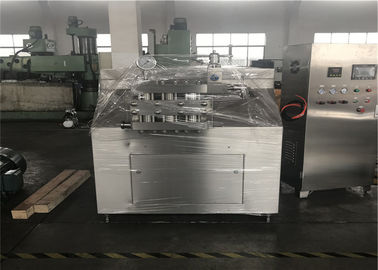 China 5000L zweistufiger Homogenisierer, vier Kolben-Hochdruckhomogenisierer für Milch usine
