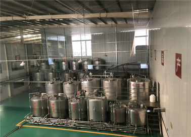 China Manteledelstahl-Mischbehälter mit verteilendem Heizsystem usine