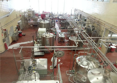 China KQ-Reihen-Jogurt-Fertigungsstraße-Ausrüstung fettarmes Vollfett-UHT 500L 1000L usine