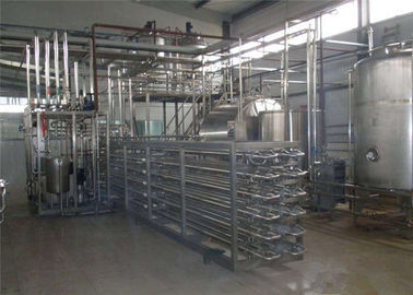 China 304 Edelstahl-Molkereimilchverarbeitungs-Ausrüstungs-/Fruchtsaft-Produktlinie usine