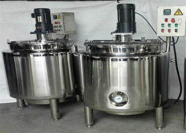 China Kapazitäts-Saft-Sammelbehälter 100L 8000L, die Bottich-Mischgefäß mit Mischer mischen usine