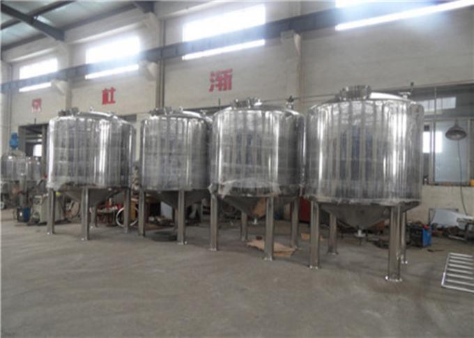 Große große Edelstahl-Fermenter 500L - Kapazität 5000L für Lebensmittelindustrie