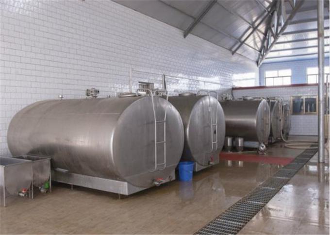 2000 - 6000L Milchkühlungs-Behälter-Edelstahl-Material mit Luftkompressor