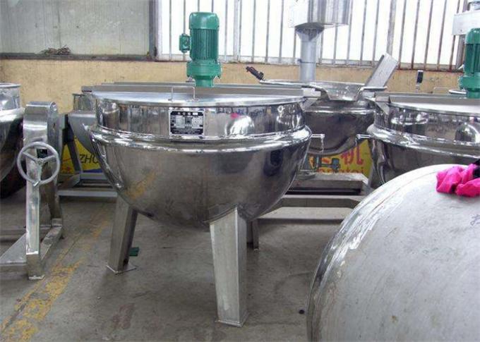Industrieller Dampf-Mantelkessel/Stau-Kessel für die Herstellung der Soßen-Marmeladen-Paste